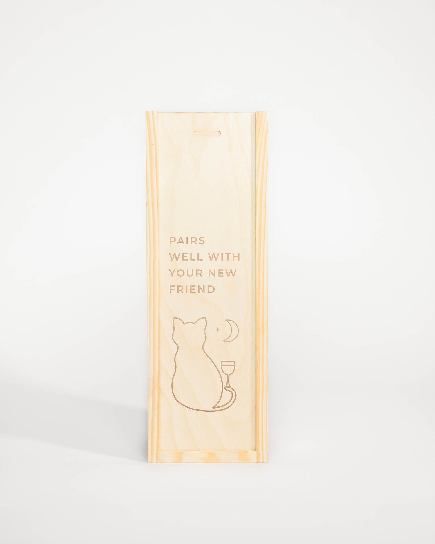 PAIRS WELL WITH NEW FRIEND CAT