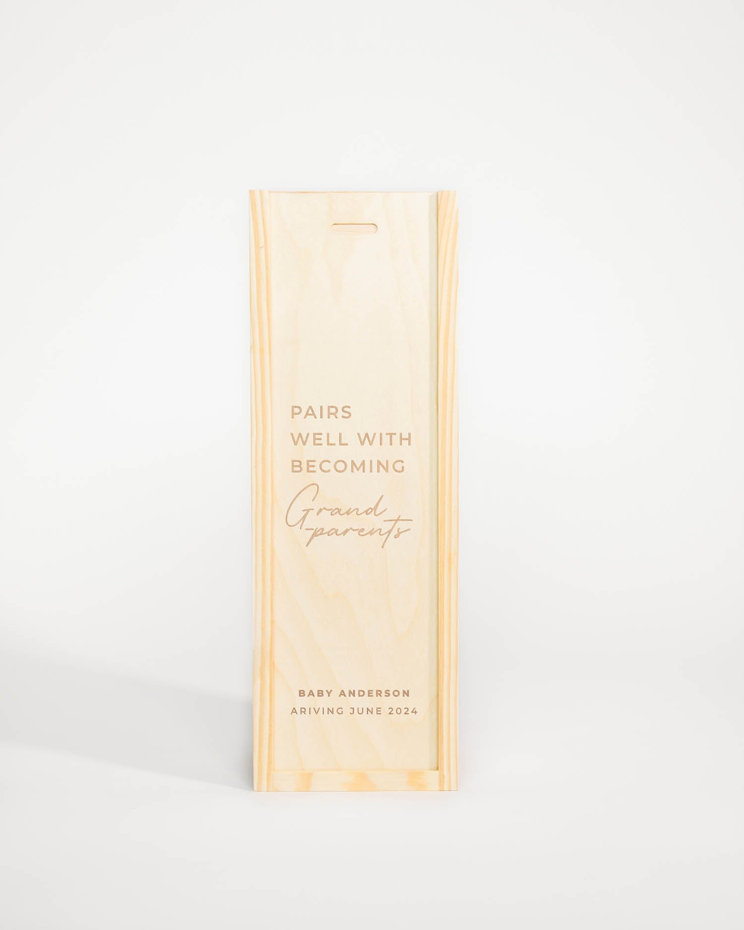 PAIRS WELL WITH BECOMING GRANDPARENTS